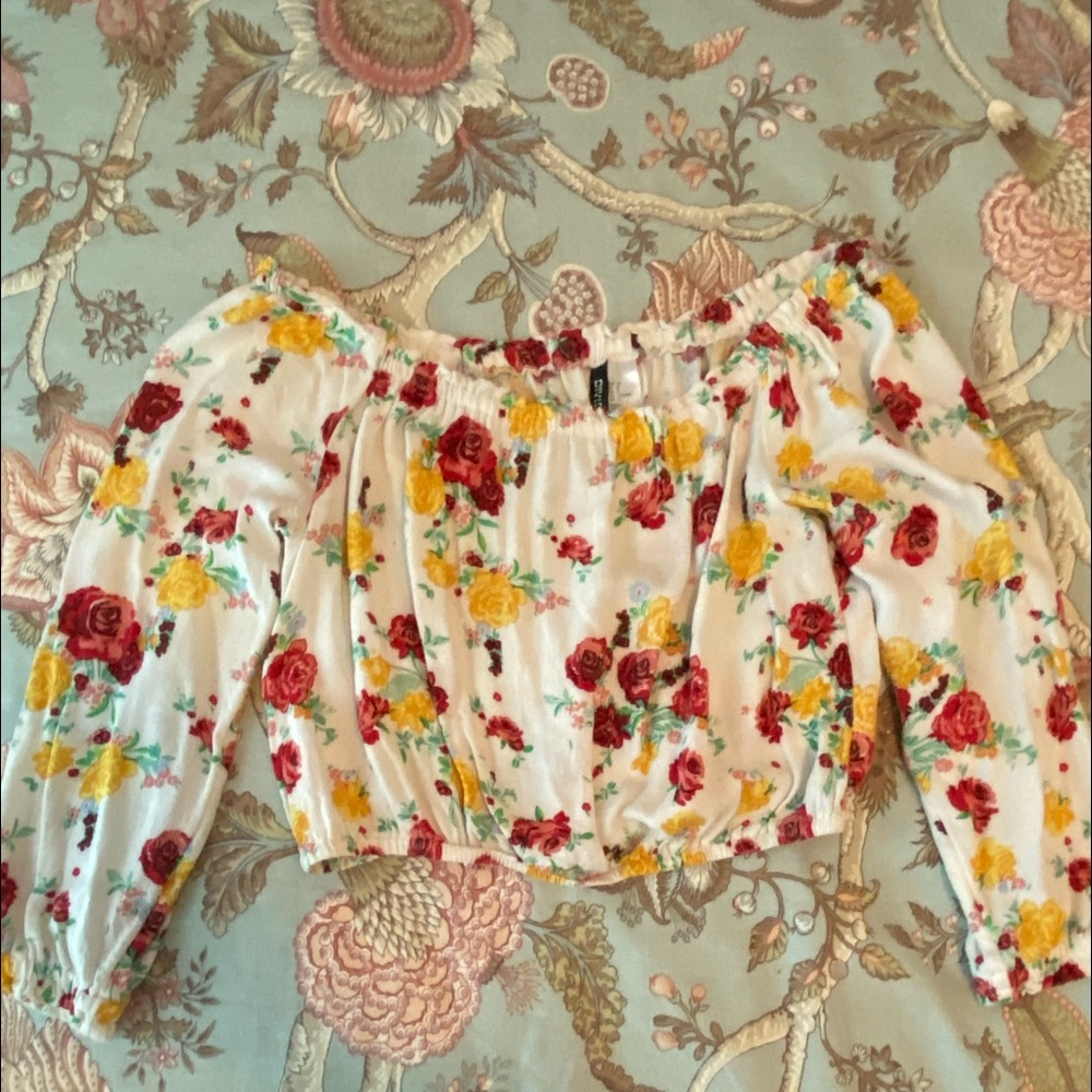 Off the shoulder shirt